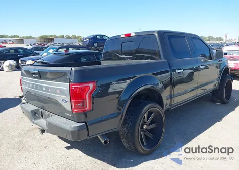 2015 Ford F-150 Platinum из США, поврежденный, VIN 1FTEW1EFXFFA76628